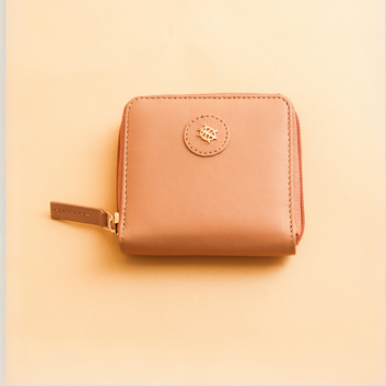 OLIVIA : Card Wallet Dust Pink