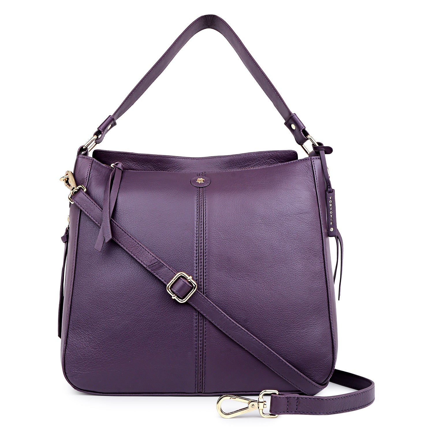 Ivanna - The Handbag/Sling Bag - Purple - Tortoise  