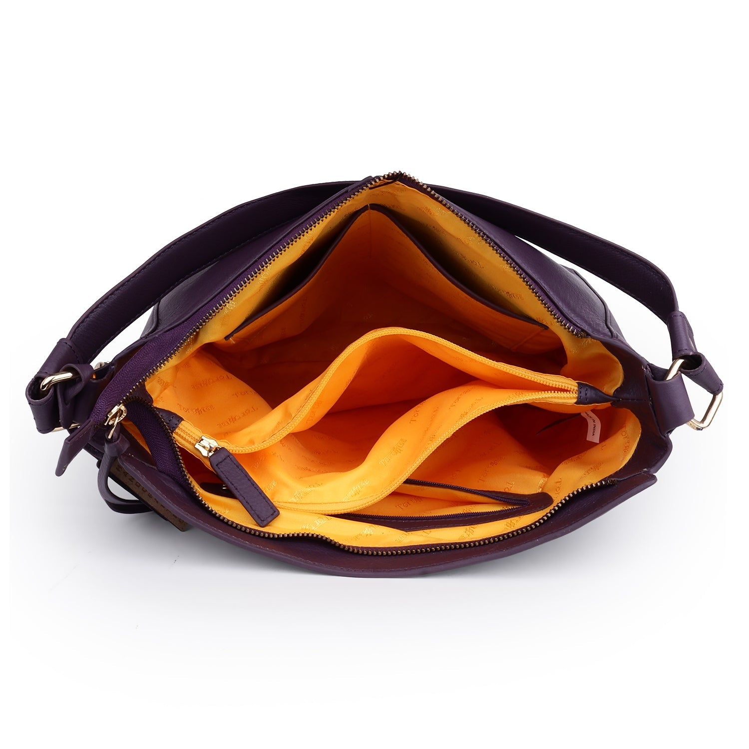 Ivanna - The Handbag/Sling Bag - Purple - Tortoise 