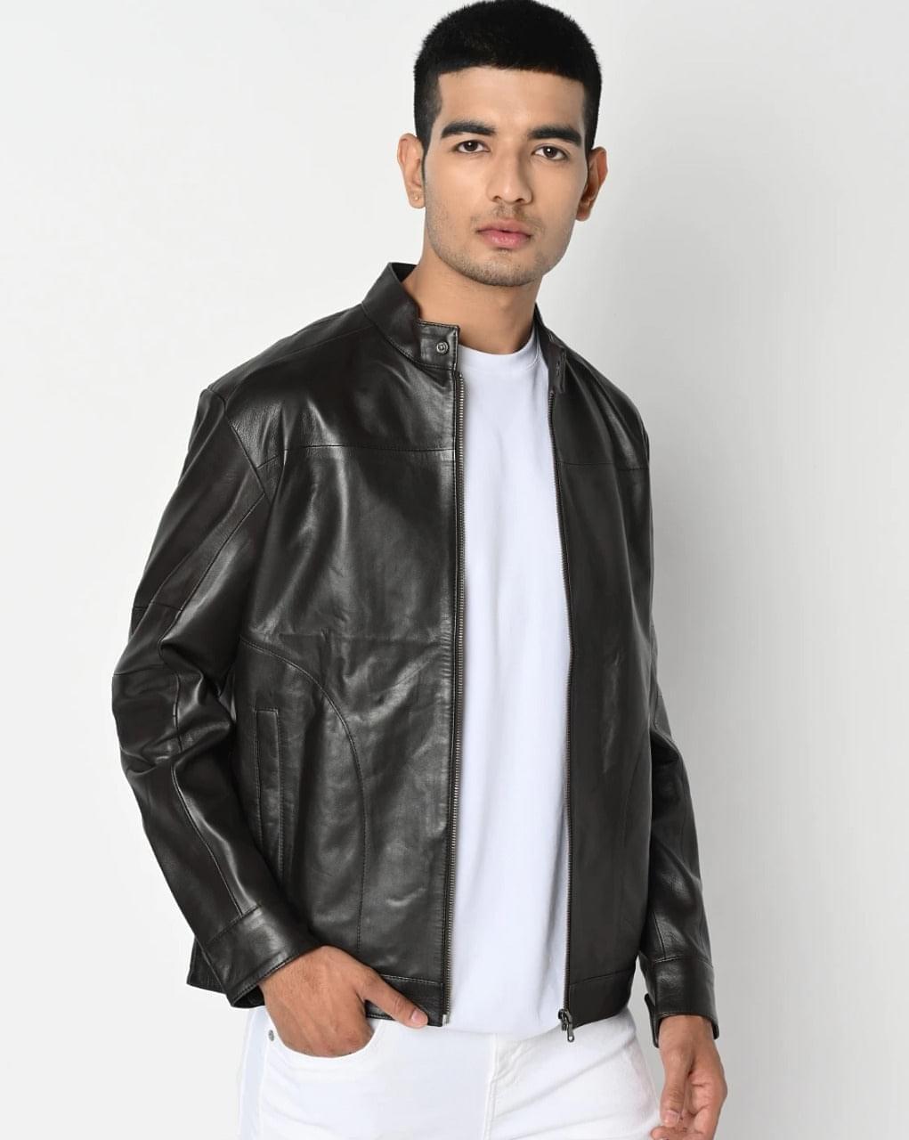 Adriano - Dark Brown | 100% Genuine leather jacket