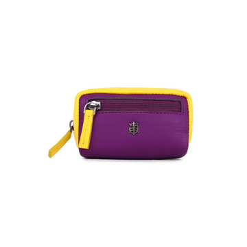 OSLO : Key Pouch Purple/Yellow