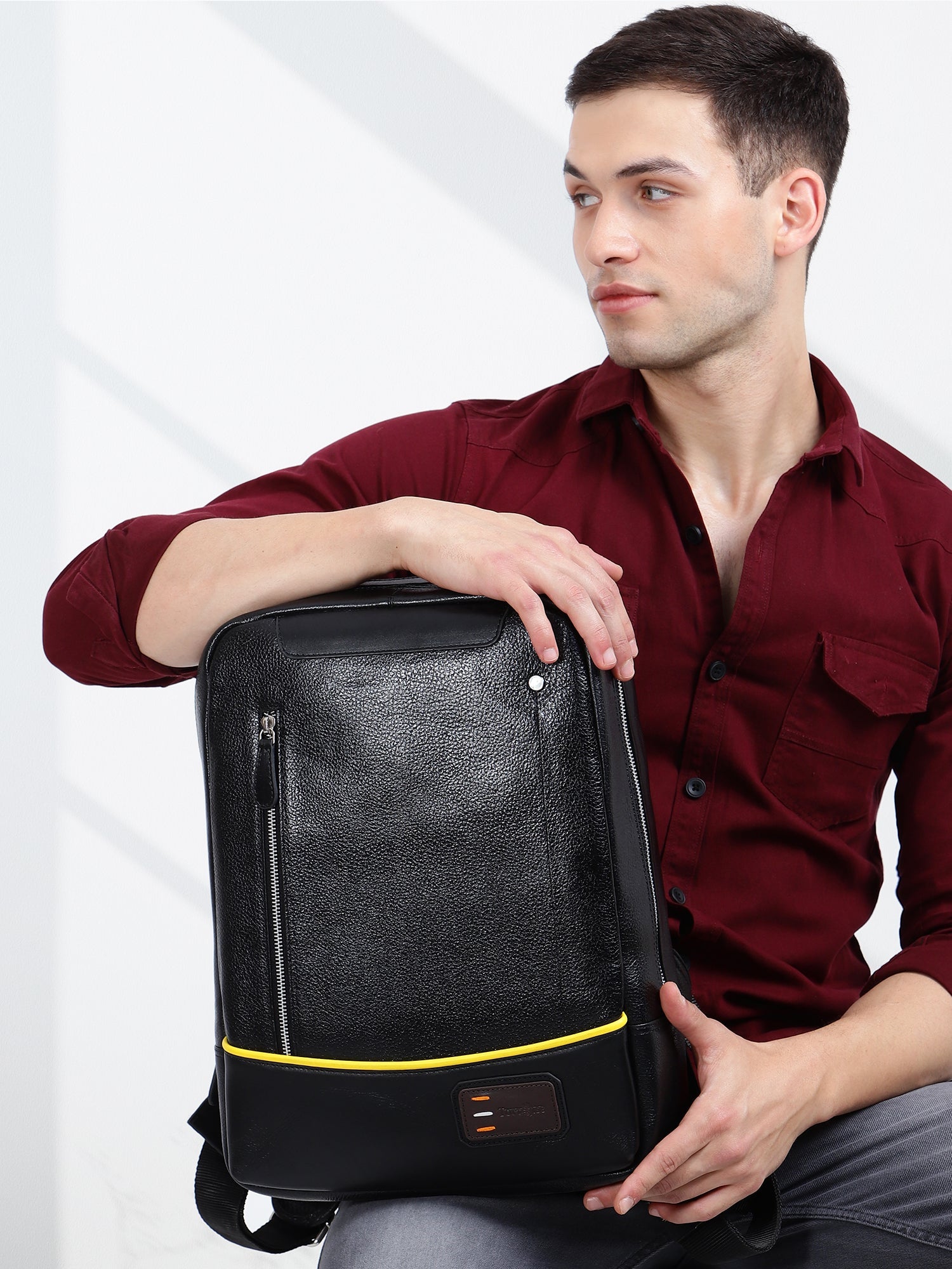 Agusto -  The Backpack - Black - Tortoise  