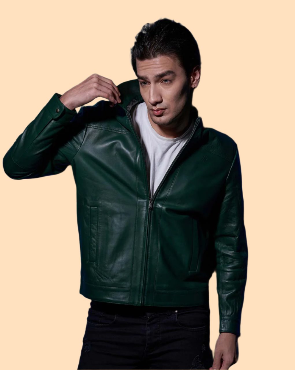 El-dorado - Olive Green | 100% Genuine Leather Jacket