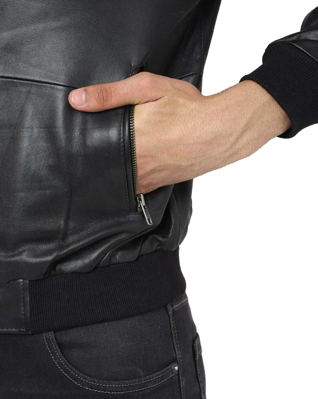 Corrado - Black | 100% Genuine Leather Jacket