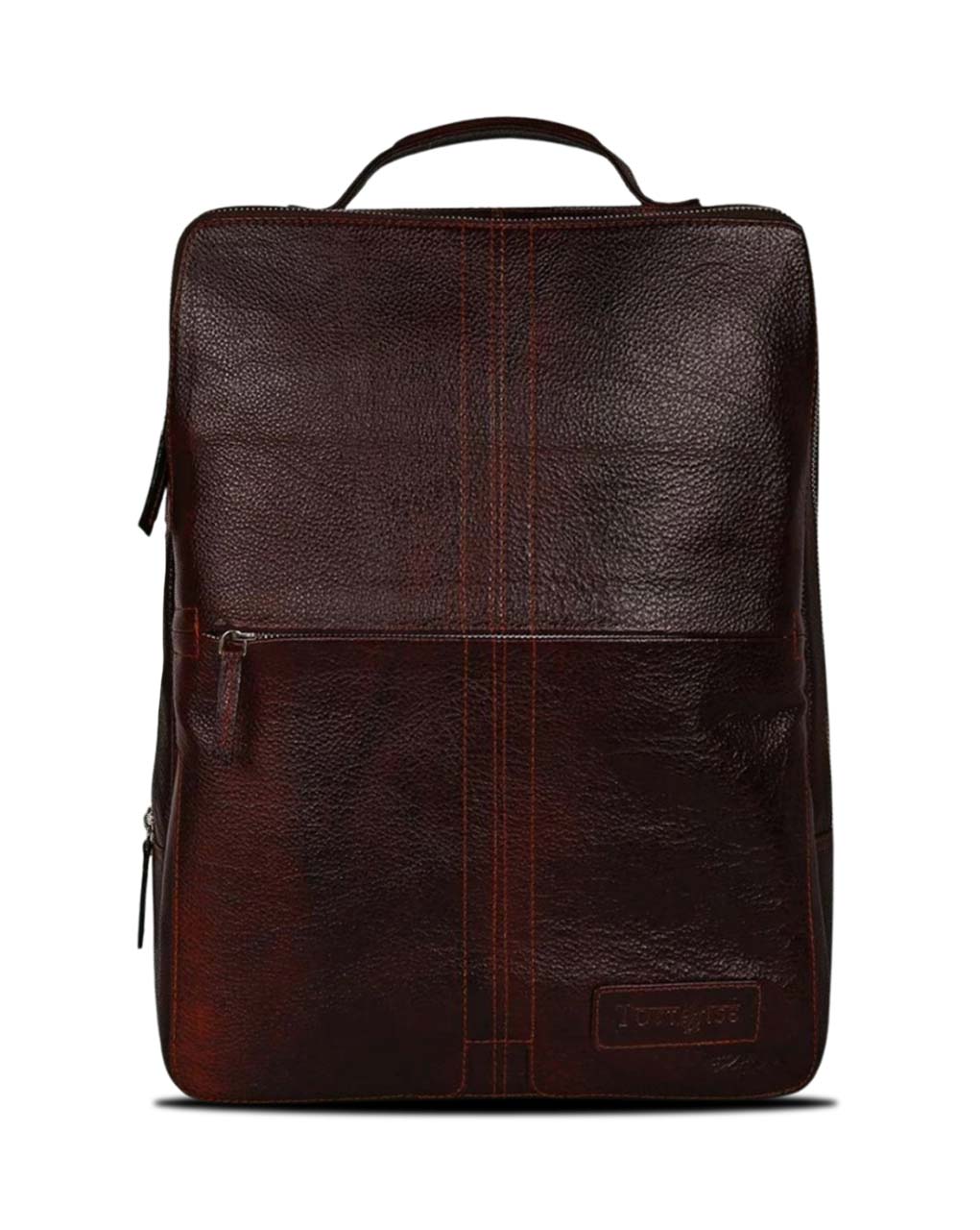 Marco - The Backpack - Dark Brown - Tortoise  