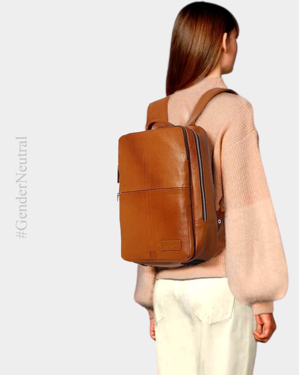 Marco - The Backpack - Light Brown - Tortoise  